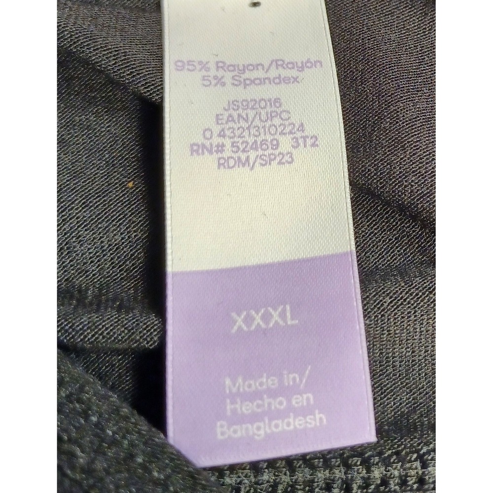 Joyspun Bra 3XL Wirefree V Neck Bralette NWT Nursing or Regular Comfort Stretch - Picture 2 of 5